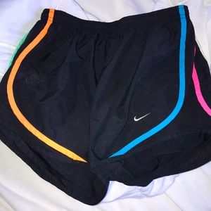 Nike multi colored shorts